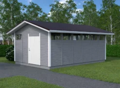 Roskakatos Timburg RK25, 6040x4236mm, 25.6m², puuvalmis