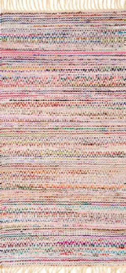 Räsymatto Finarte Kuhmo, 80x250cm, monivärinen