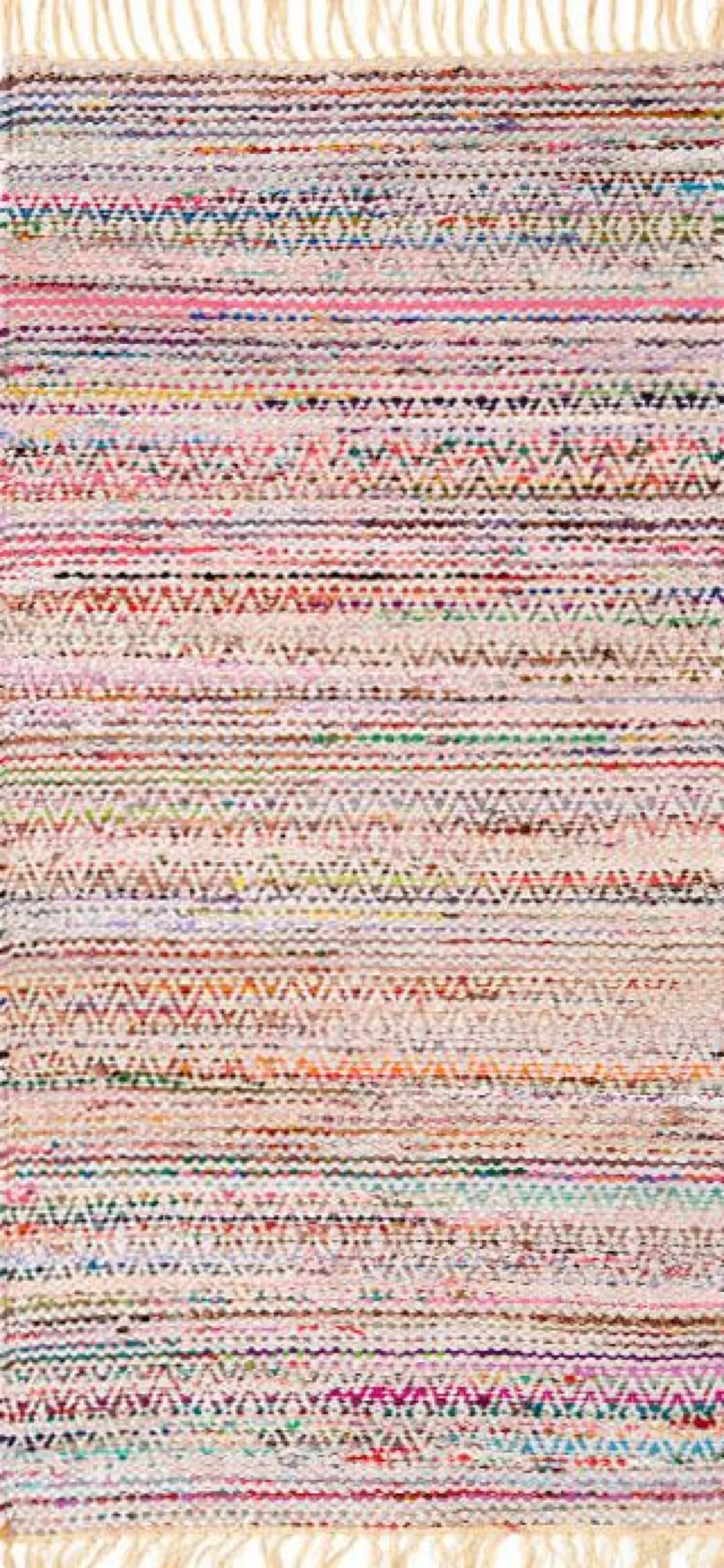 Räsymatto Finarte Kuhmo, 80x250cm, monivärinen