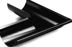 Sadevesijärjestelmä Ruukki puolipyöreä: kourun ulkokulma 90° ø125mm, eri värejä