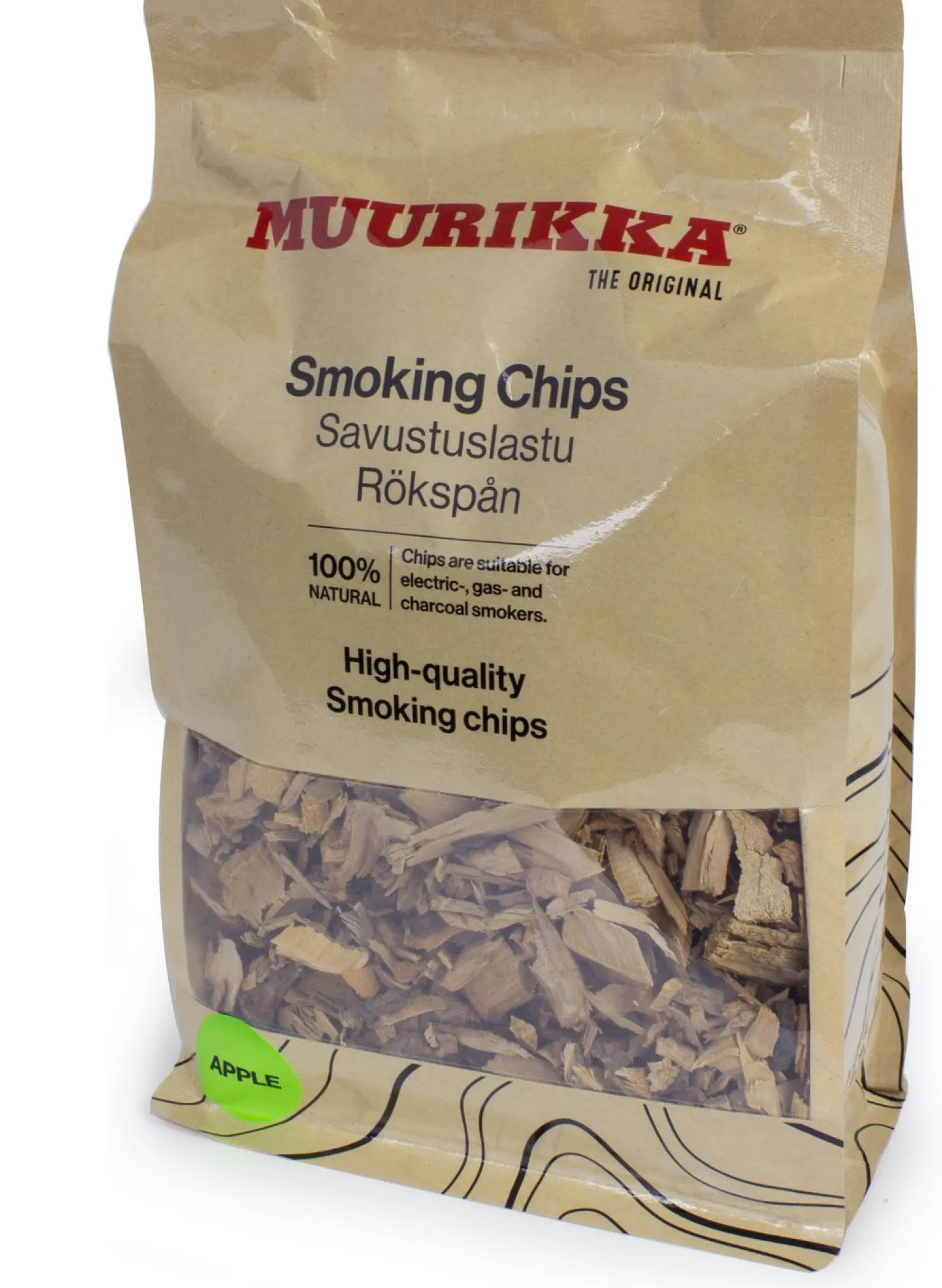 Savustuslastu Muurikka omena 500 g