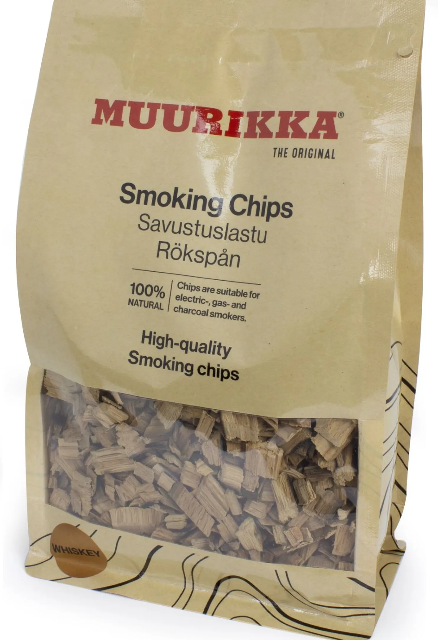 Savustuslastu Muurikka viski 500 g
