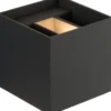 Seinävalaisin Lucide Xio LED neliö 1x4W harmaa