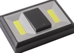 Seinävalo Airam Wally, 2x3W COB LED, 250lm, paristokäyttöinen