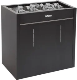 Sähkökiuas Harvia Virta Pro Combi HL160SA 15,8 kW 16-25 m³ automaattitäyttö erillinen ohjaus musta