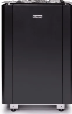 Sähkökiuas Narvi Ultra Small 6 kW 5-8 m³ erillinen ohjaus musta