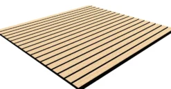 Sisustuslevy/akustiikkalevy Evella Slim Line Easy 60, 9x594x600mm, tammiviilu, tarrakiinnitteinen
