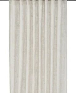 Sivuverho Svanefors Ana, 140x280cm, 2kpl/pkt,beige