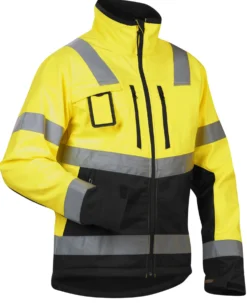 Softshelltakki Blåkläder Highvis 4900 keltainen/musta