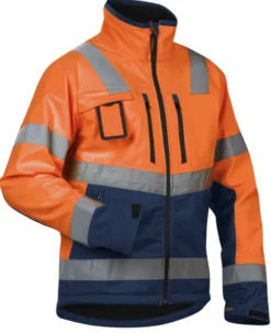 Softshelltakki Blåkläder Highvis 4900 oranssi/mariininsininen