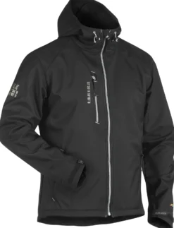 Softshelltakki Blåkläder 4949 musta/hopea