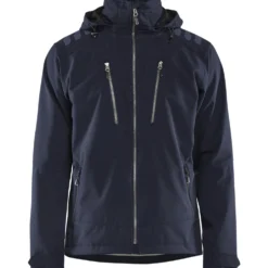 Softshell-takki Blåkläder 4749 tummansininen/musta