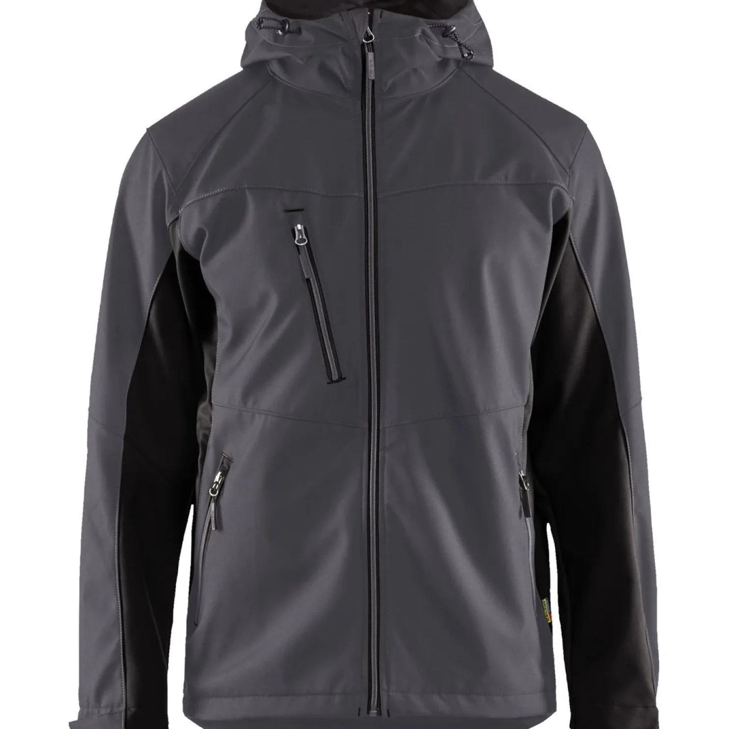 Softshell-takki Blåkläder 4753 Unite hupulla harmaa/musta