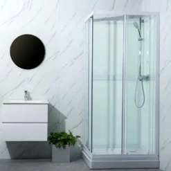 Suihkukaappi Bathlife Ideal suora 900 x 900 mm
