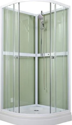 Suihkukaappi Sunwind Aurora Round 90 x 90 x 195 cm