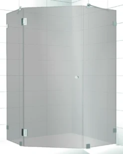 Suihkunurkkaus Elegance 12 harmaa mittatilaus