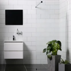 Suihkuseinä Bathlife Mångsidig 800 P/P suora osittain himmeä