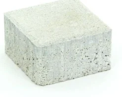 Suojatiekivi Rudus Kartanonoppa 80 138x138x80 mm sileä valkoinen