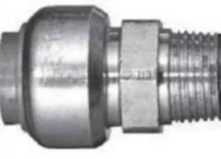 Suora liitin 15 x ½" UK Roth Multipex® pistoliitin