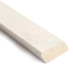 Suunnikasrima Siparila 28x68x4200 mm SR/HS kuusi valkoinen