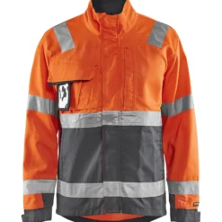 Takki Blåkläder 4064 Highvis huomio-oranssi/harmaa