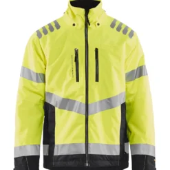 Talvitakki Blåkläder 4780 Highvis huomiokeltainen/musta