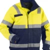 Talvitakki Blåkläder 4862 Highvis keltainen/mariininsininen