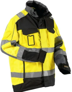 Talvitakki Blåkläder Highvis 4851 keltainen/musta
