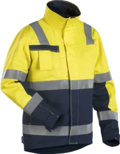 Talvitakki Blåkläder Multinorm 4068 keltainen/mariininsininen