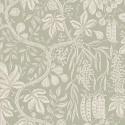 Tapetti Sandberg Fig Garden, non-woven, luonto