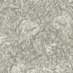 Tapetti Sandberg Malin vihreä/beige non-woven.