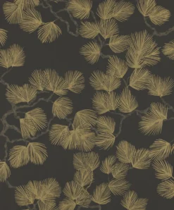 Tapetti Sandberg Pine, non-woven, kasvi, havupuu