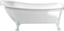 Tassuamme Bathlife Ideal, 153 cm, valkoiset jalat