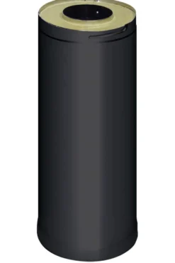 Teräspiipun/hormin jatke Harvia 500 mm musta