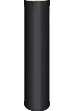 Teräspiipun/hormin jatke Harvia 1000 mm musta