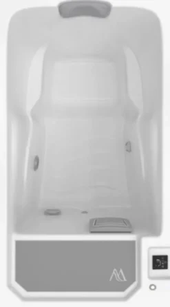 Ulkokylmäallas Wellis Iceland P&P WIFI, 1 hlö, harmaa/valkoinen