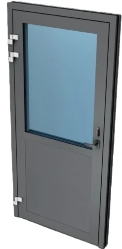 Ulko-ovi Keraplast IKD78X 1.3, alumiinia, lasiaukolla, mittatilaus