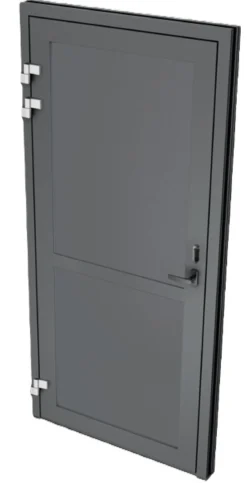 Ulko-ovi Keraplast IKD78X 1.5, alumiinia, umpiovi, mittatilaus