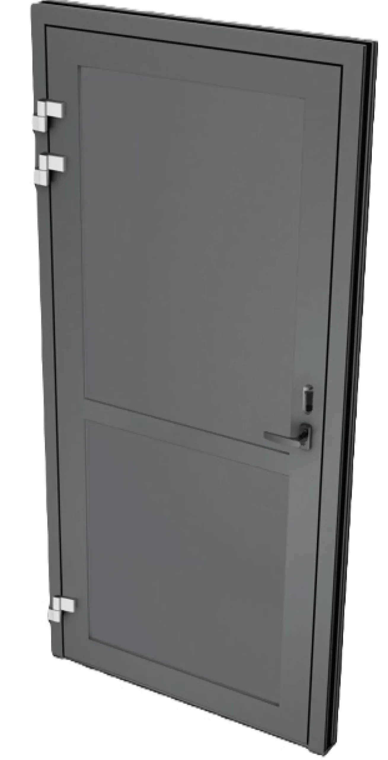 Ulko-ovi Keraplast IKD78X 1.5, alumiinia, umpiovi, mittatilaus