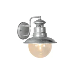 Ulkoseinävalaisin Lucide Figo Ø213mm 60W sinkki