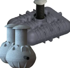 Umpisäiliö erikoismatala 6100-OD450 + IISI H4 Harmaavesisuodatin