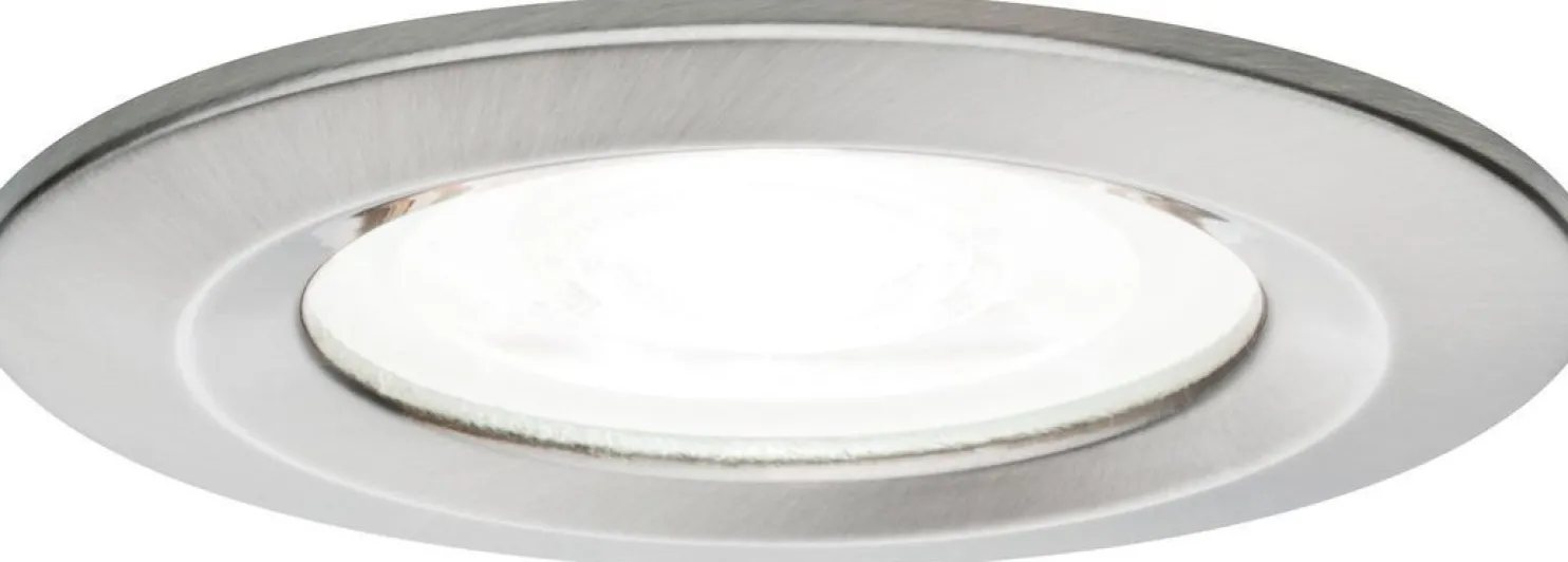 Upotettava LED-valaisin Paulmann Nova Rigid, IP44, Ø78mm, GU10, 6.5W, 4000K, eri värejä