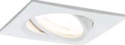 Upotettava LED-valaisin Paulmann Nova, 84x84mm, GU10, 6.5W, 460lm, 2700K, himmennettävä, eri värejä