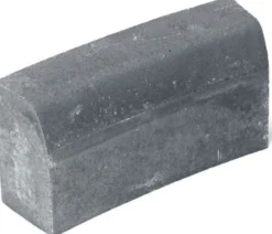 Upotettava reunakivi Rudus H5 kaarre R2500 kovera 560x170x300 mm sileä harmaa