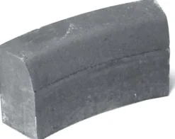 Upotettava reunakivi Rudus H13 kaarre R1000 kovera 523x170x300 mm sileä harmaa