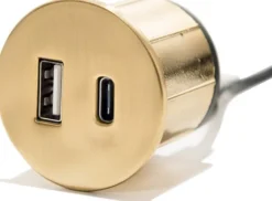 USB-pistorasia Limente PICK-1, pyöreä, eri värejä