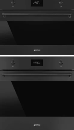 Uuni ja mikroaaltouuni Smeg SFP6301TVN SO4301M0N, musta
