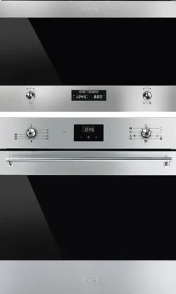 Uuni ja mikroaaltouuni Smeg SF6300TVX-MP322X1, teräs