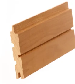 Valeurapaneeli/saunapaneeli Tuuli Sauna STS4, 15x90mm, haapa, lämpökäsitelty