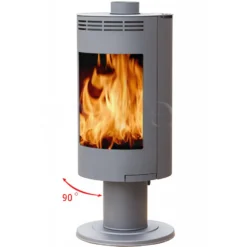 Valmistakka Andorra Exclusive, 95kg, 7,5 kW, harmaa, 90° kääntyvä